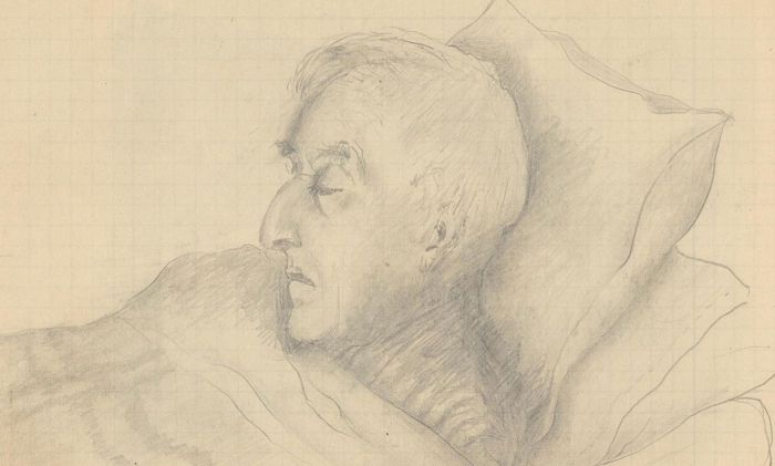 J.R. - Set of Seven Early 20th Century Graphite Drawings, Portrait Studies