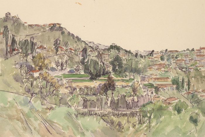 20th Century Sketchbook - Sketchbook of 14 Views, Delhi, Islamabad