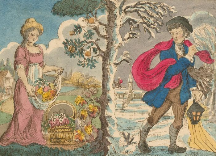 Joseph Hope-Williams (b.1937) - 20th Century Engraving, Autumn & Winter