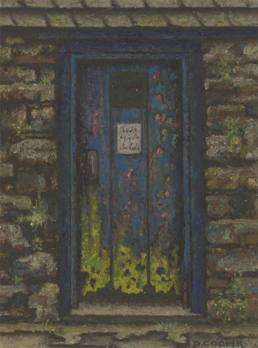 D. Cooper - 1978 Oil, The Blue Door