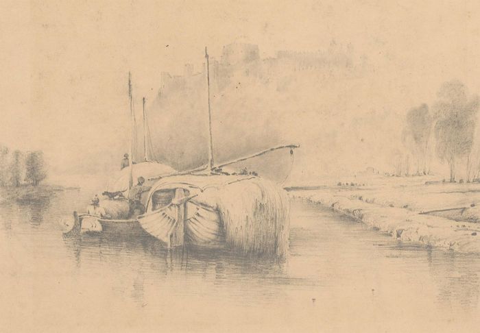 Three Early 20th Century Graphite Drawings - Windsor Castle