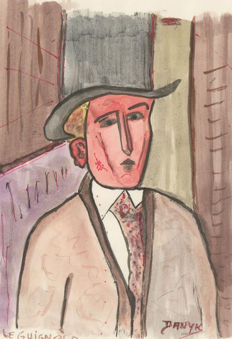 Danyk D'Arsonval - 20th Century Watercolour, Le Guignold