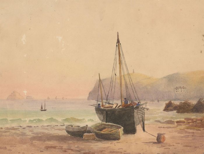 1900 Watercolour - Cantenay Edyvean