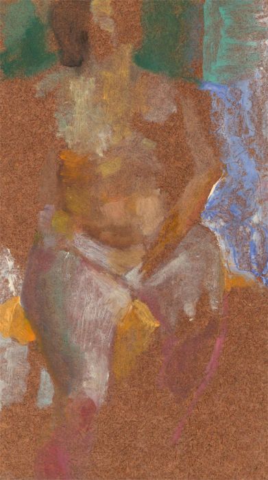 John Ivor Stewart PPPS (1936-2018) - Contemporary Oil, Figure Abstraction