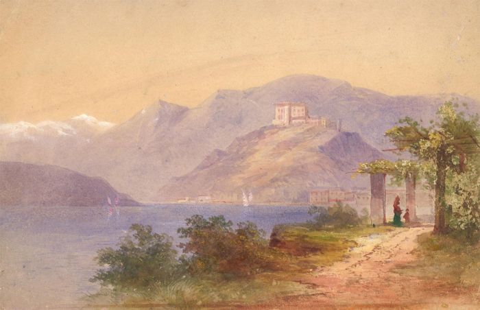 Late 19th Century Watercolour - Calm Water View