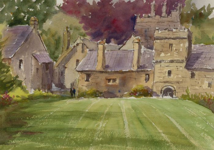John A. Case - 20th Century Watercolour, The English Countryside