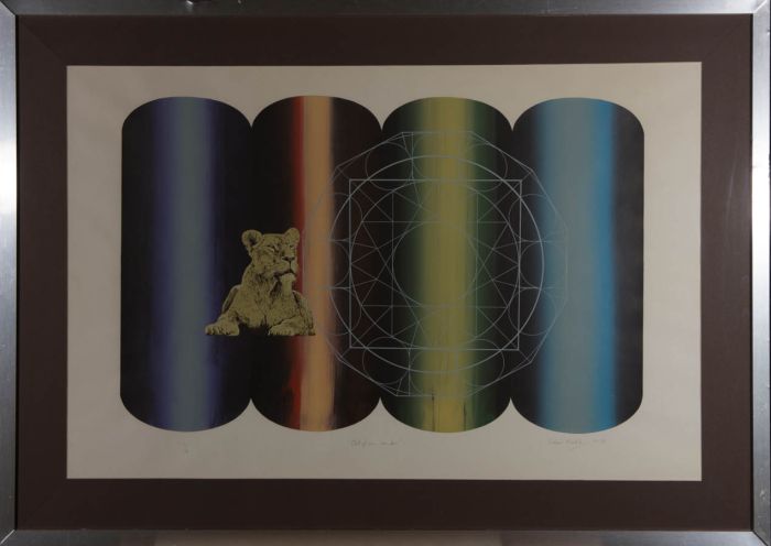 Chris Noble (b.1949) - Signed 1976 Silkscreen, Out Of Our Hands