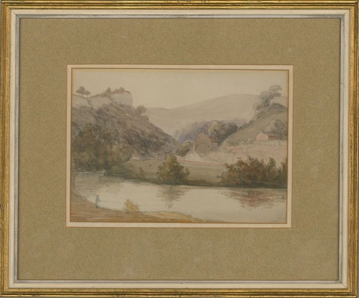 Attrib. Rev John H. Cardew (1823-1897) - Mid 19th Century Watercolour, Matlock