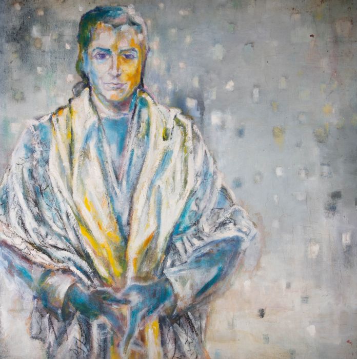 Mircea Marosin (1921-2007) - 20th Century Oil, Woman in Shawl