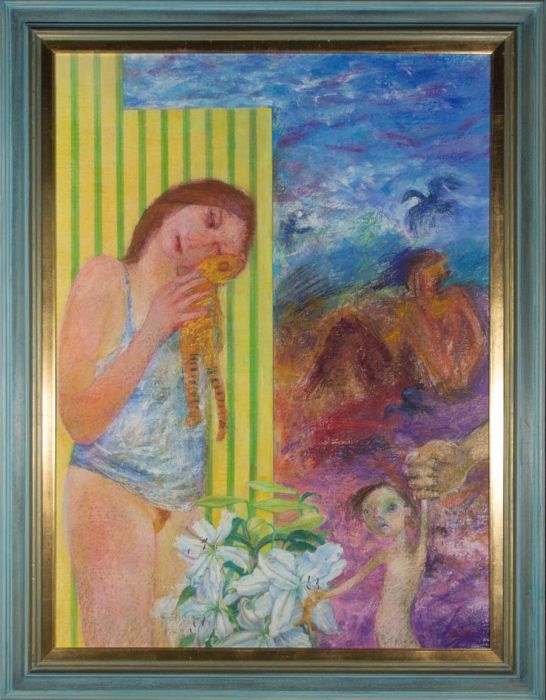 John Ivor Stewart PPPS (1936-2018) - Large Contemporary Pastel, Le Reve