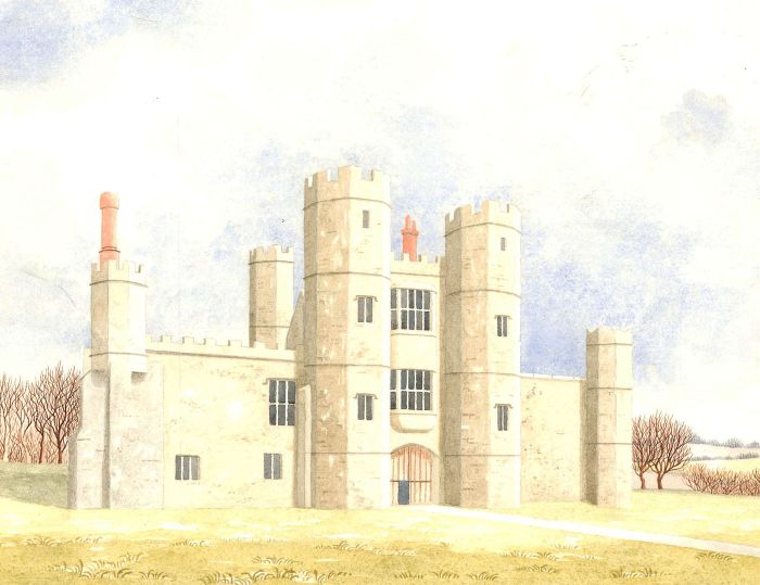 Ronald A. Broad - 1987 Watercolour, Titchfield Abbey