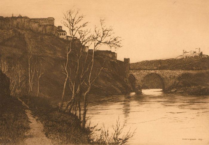 Late 19th Century Etching - Etchings Of The English Countryside