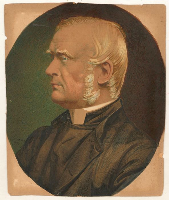 A. Stanesby - 1837 Watercolour, Portrait of a Vicar