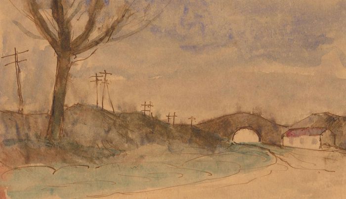 Alfred Henry Robinson Thornton NEAC (1863-1939) - Early 20th Century Watercolour