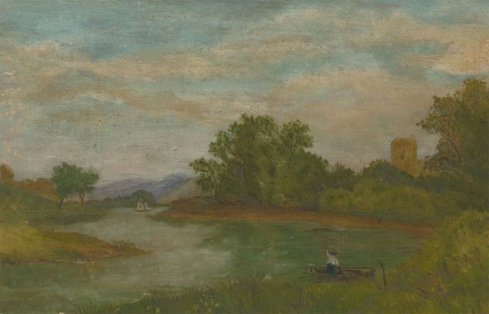 Late 19th Century Oil - The Winding River