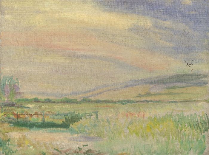 Alfred Henry Robinson Thornton NEAC (1863-1939) - 20th Century Oil, Alfriston
