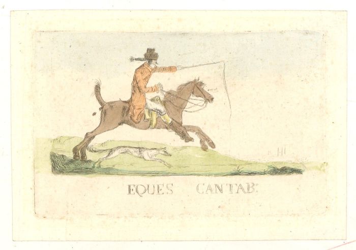 Henry William Bunbury (1850-1811) - Mid 19th Century Etching, Eques Cantab