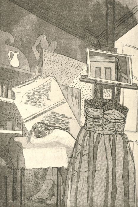Contemporary Etching - Studio Interior