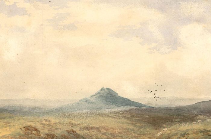 William Henry Dyer (fl.1890-1930) - Signed 19th Century Watercolour, Mountain