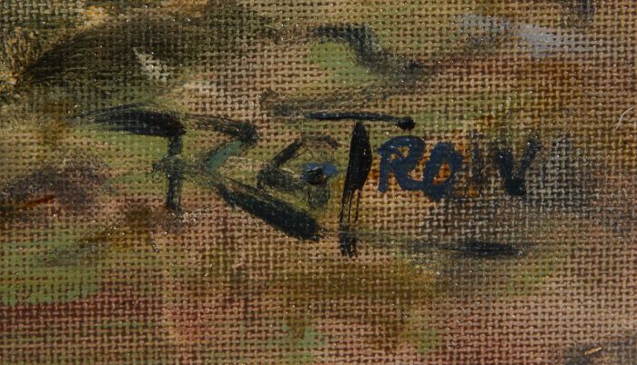 R.G. Trow - Mid 20th Century Oil, Chepstow Castle