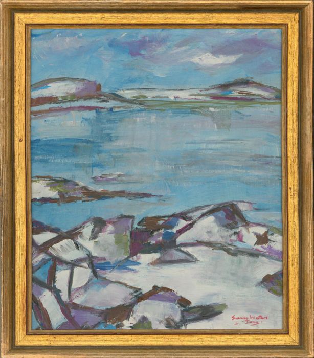 After Samuel John Peploe (1871-1935) - Contemporary Acrylic, Iona, Sunny Waters