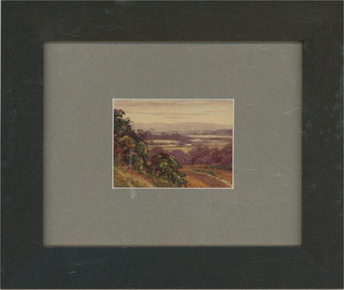 Early 20th Century Watercolour - Spring Landscape