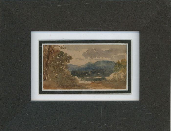 Attrib. Joshua Cristall (1767-1847) - 19th Century Watercolour, autumn Hills