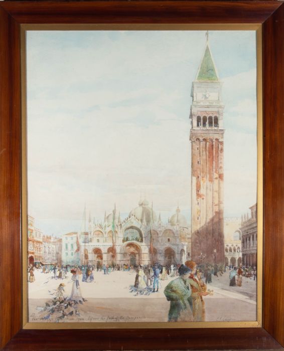 Charles James Lauder R.S.W. (1841-1920)  - 1902 Watercolour, The Palazzo, Venice