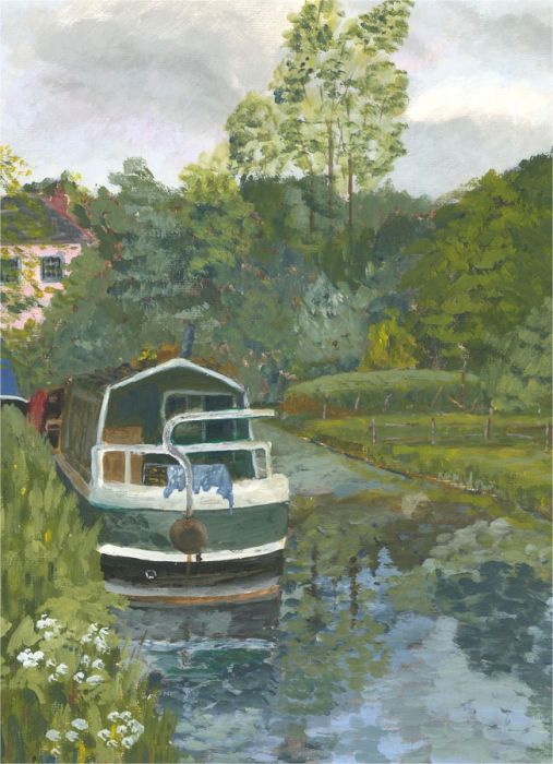 20th Century Oil - Canal Boat