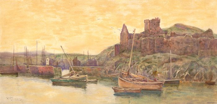 Late 19th Century Watercolour - Kielder Castle, North Tyne