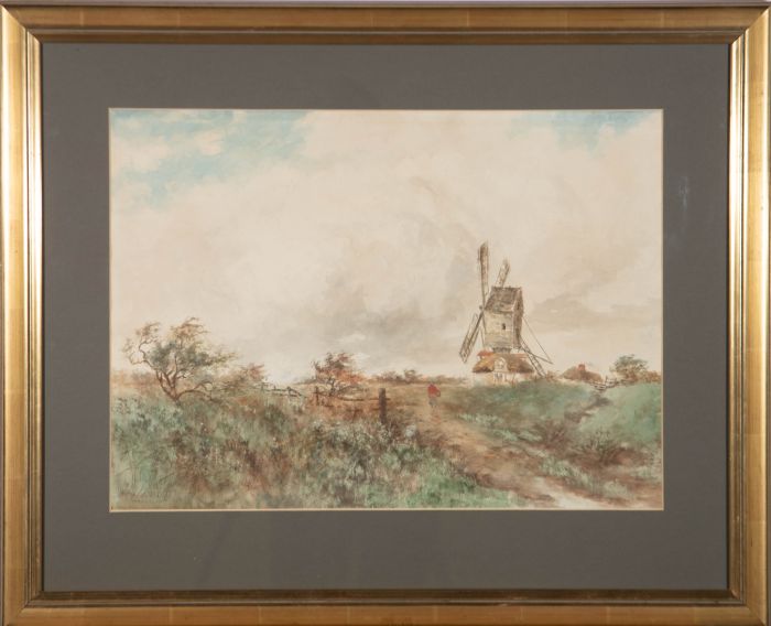  Harry Woods (1864-1929)  - Signed & Framed Late 19th Century Watercolour