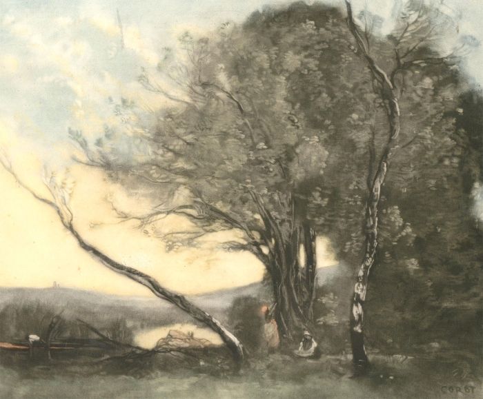 Fred Millar (fl. 1915-1923) - Signed Early 20th Century Mezzotint, Luna George