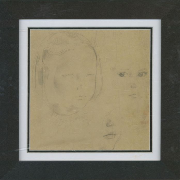 Alfred Kingsley Lawrence RA (1893-1975) - 20th Century Graphite Drawing, Girl