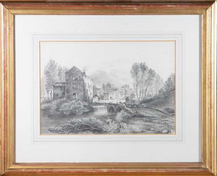 Hubert Coutts (1851-1921) - 1894 Graphite Drawing, North Berwick