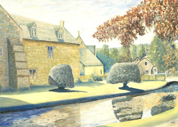 Day - 1996 Oil, Lower Slaughter