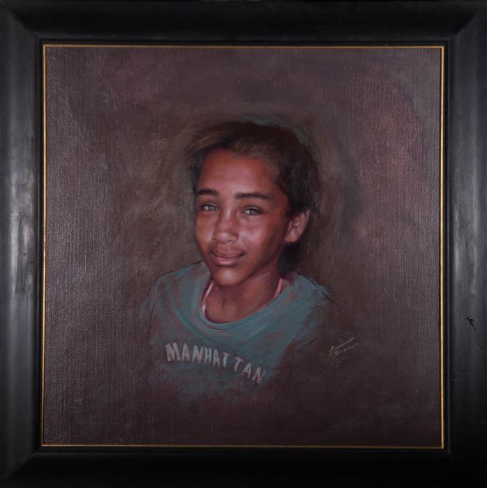 Contemporary Oil - Portrait of a Girl