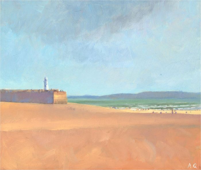 Andrew Quelch (b.1969) - Contemporary Acrylic, View in St Ives