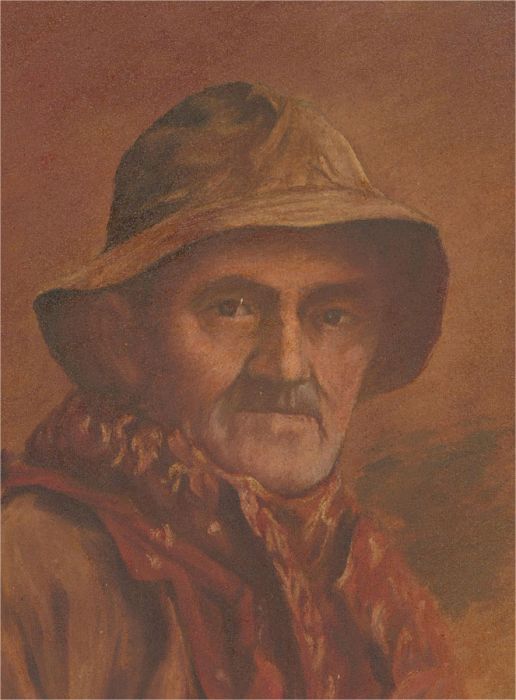 20th Century Oil - Portrait of a Man