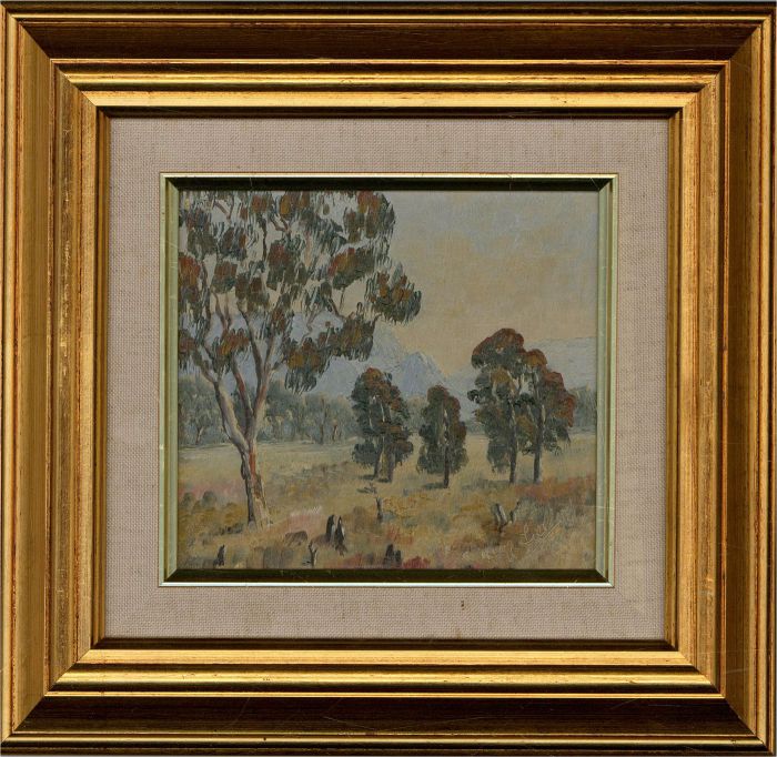 A Fieller - 1969 Oil, Sunny Prairie