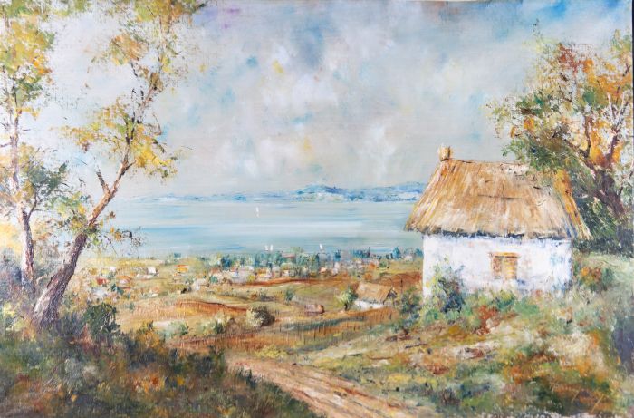 Mid 20th Century Oil - Impressionistic Landscape