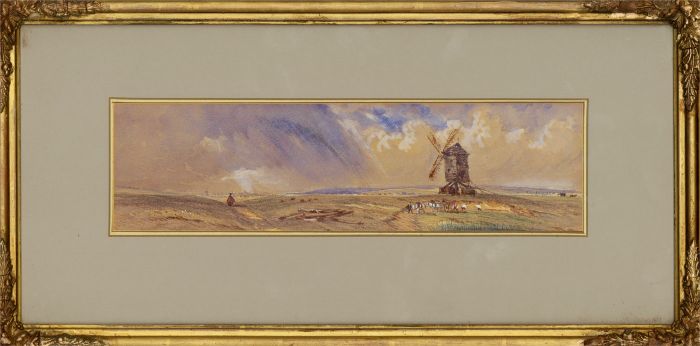 Attrib. W. L. Leitch (1804-1883) - Late 19th Century Watercolour, The Old Mill