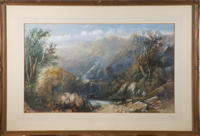 Sidney E. Paget (1860-1908)- Late 19th Century Watercolour, T Foot of the Valley