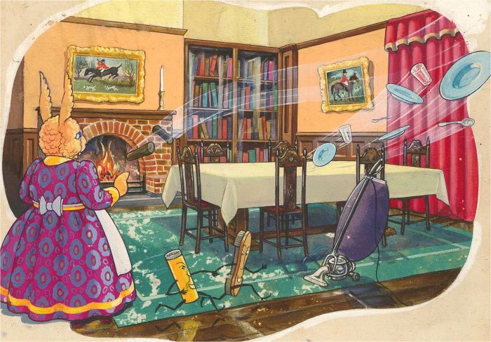 Contemporary Gouache - Magic Hoover