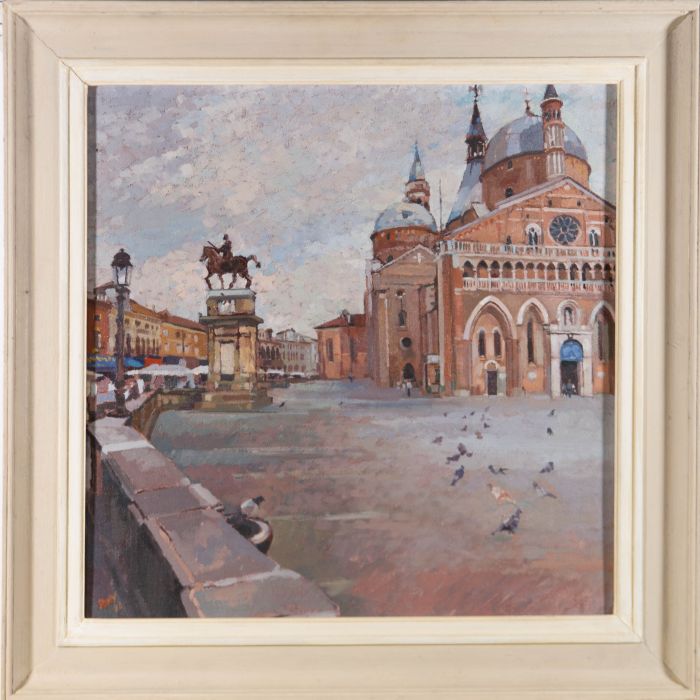 Warren Storey Warren Storey RWA (1924-2008) - 1992 Oil, St Antonio, Padua