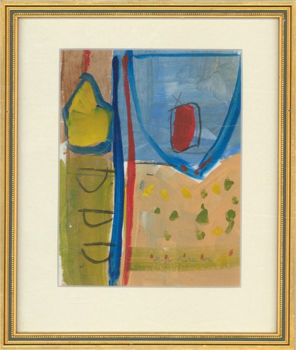 Contemporary Gouache - Hayle Fields No. 4