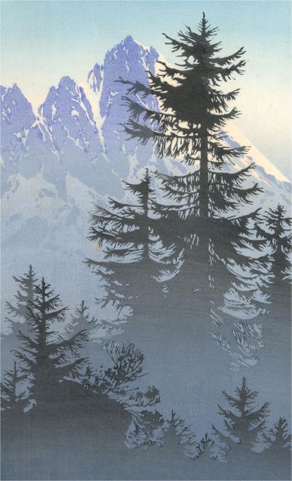 Oscar Drage - A Pair of Mid 20th Century Silkscreens, Spring in the Tyrol