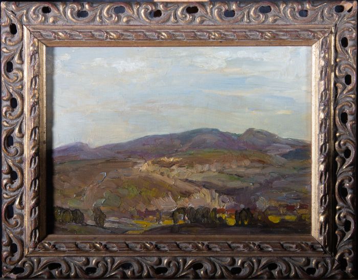 Mid 20th Century Oil - Highland Landscape
