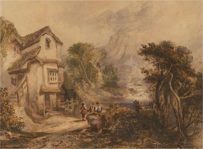 Style of David Cox Snr. (1783-1859) - Mid 19th Century Watercolour, The Cottage
