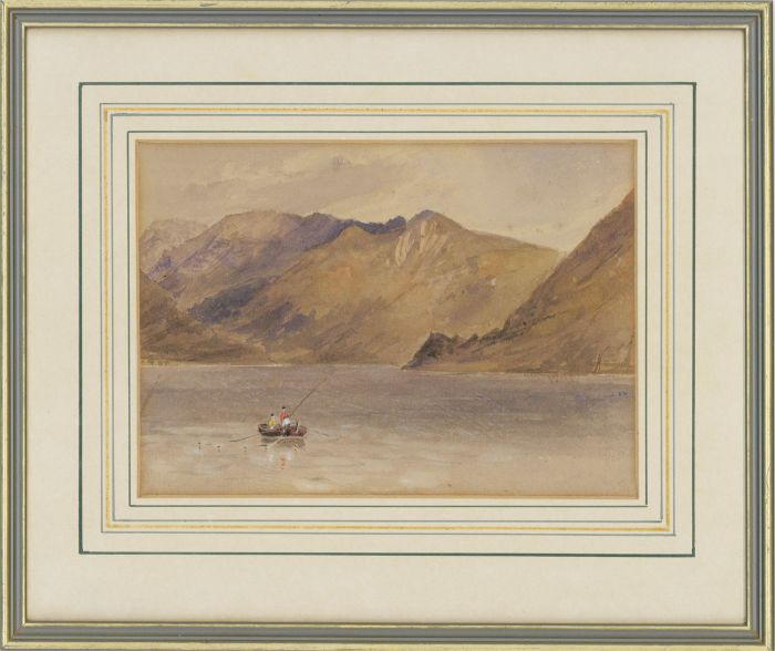 Late 19th Century Watercolour - Crummock Water, Lake District