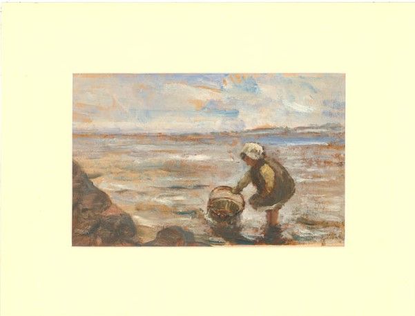 Late 19th Century Oil - The Lobster Pot
